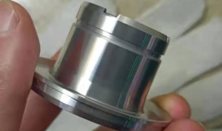 金剛石滾壓后效果