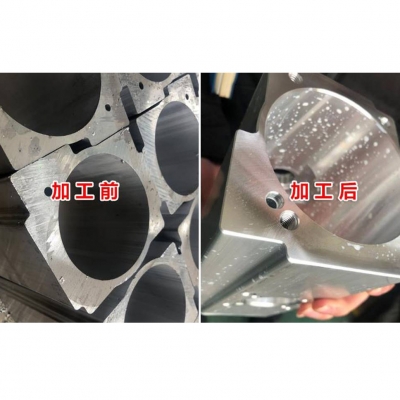 電機機殼輪廓浮動倒角去毛刺