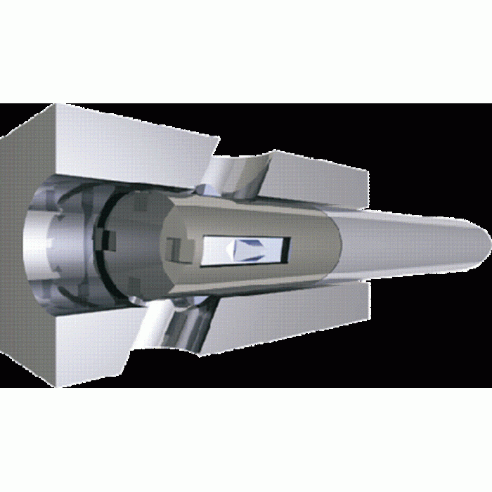 How to deburr cross holes