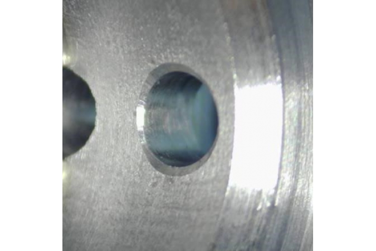 正反去毛刺倒角刀手工測試效果展示